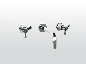 ECCELSA 3863 - 3 hole washbasin tap by RUBINETTERIE STELLA - view 2